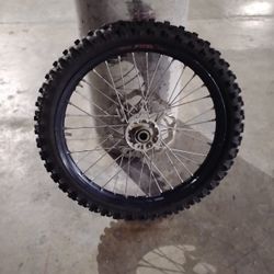 Dirt Bike Front Wheel And Tire For Sale