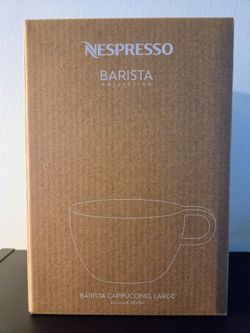 Pair Nespresso Large Barista Collection Drinkware