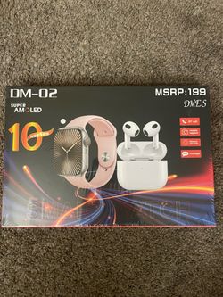 🍎Earpod and Watch bundle (comes with bands and chargers!)