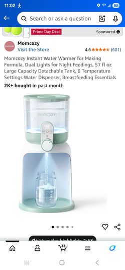 Baby instant water warmer for formula