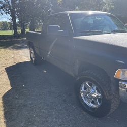 READ THE ADD 2 wheel drive 1999 Dodge Ram 2500 turbo diesel with 225k miles truck is sitting on 3gen rims ac and heat work fine has original Dash no c