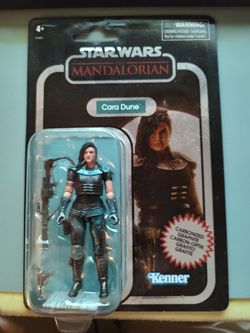 Star Wars The Vintage Collection Carbonized Collection Cara Dune Toy Action Figure

