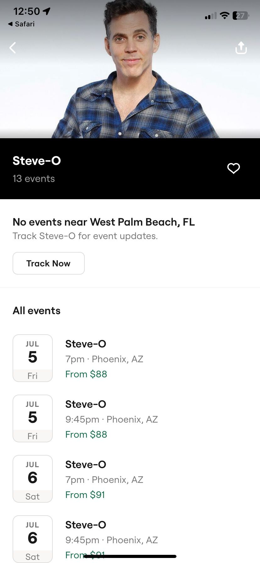 Steve O Comedy Tour