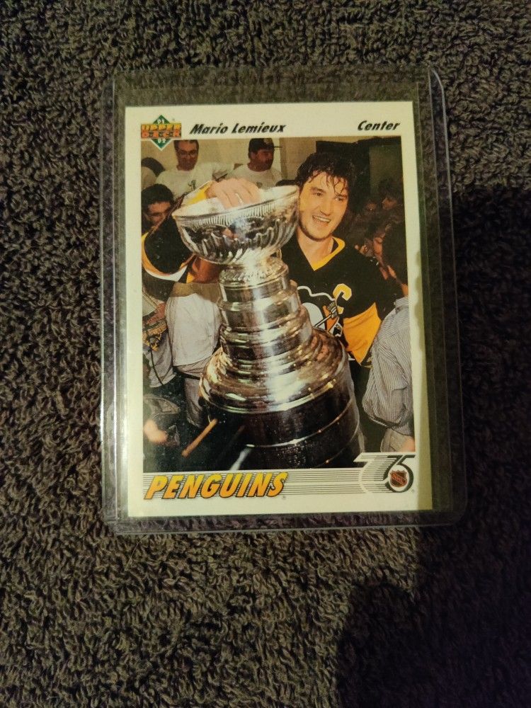 Mario Lemieux Upper Deck Card #156