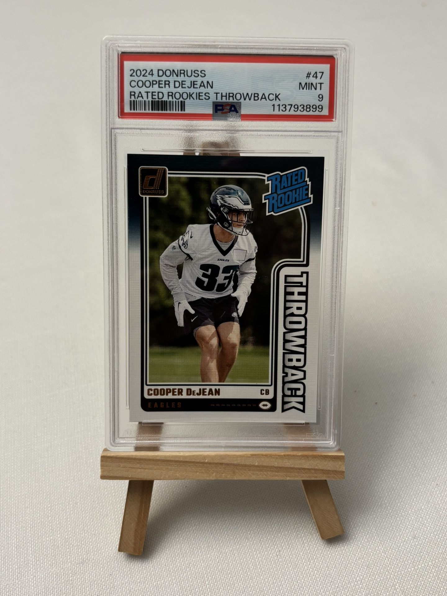 Cooper DeJean Rookie Card PSA 9
