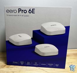 eero Pro 6E Tri-Band Mesh Wi-Fi System 3-Pack