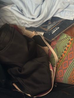 Random women’s clothes and shoes