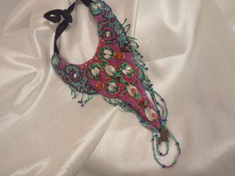 Handmade jewelry photo studio closing sale neckpiece