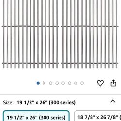 Stainless Steel Cooking Grates Replacement for Weber Genesis E and S Series