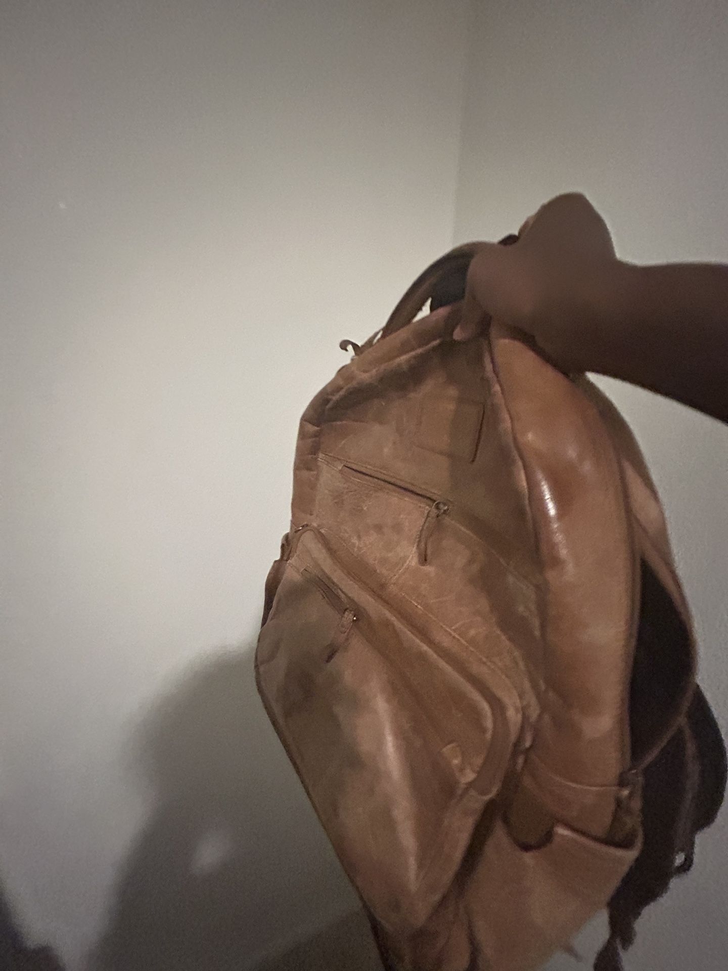 Leather Backpack