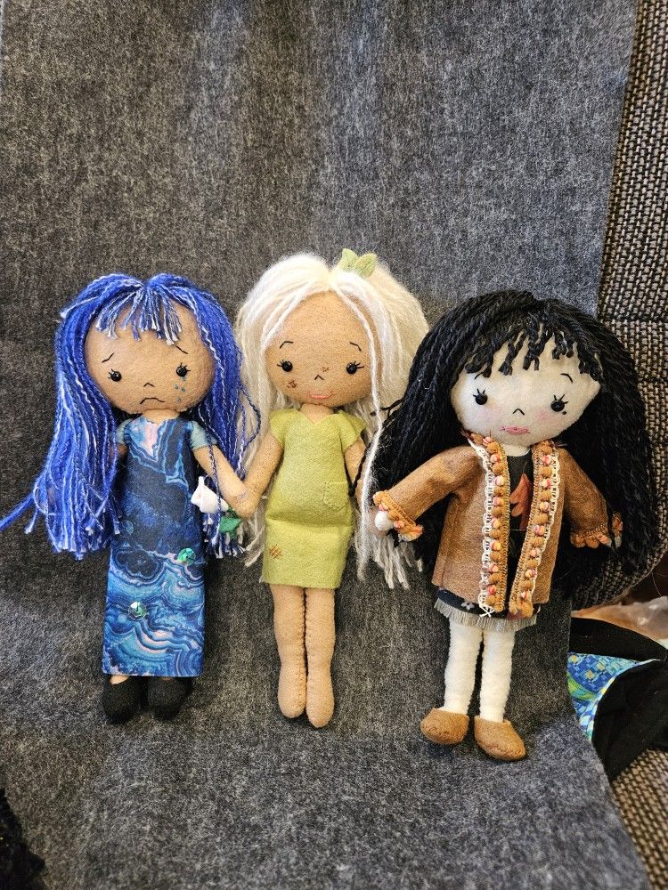 Handmade Felt Dolls