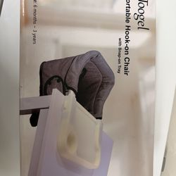 Hook-on high chair: Brand new