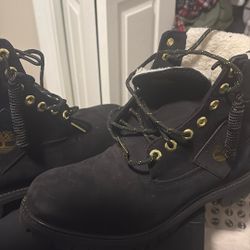 Black Timberland Boots