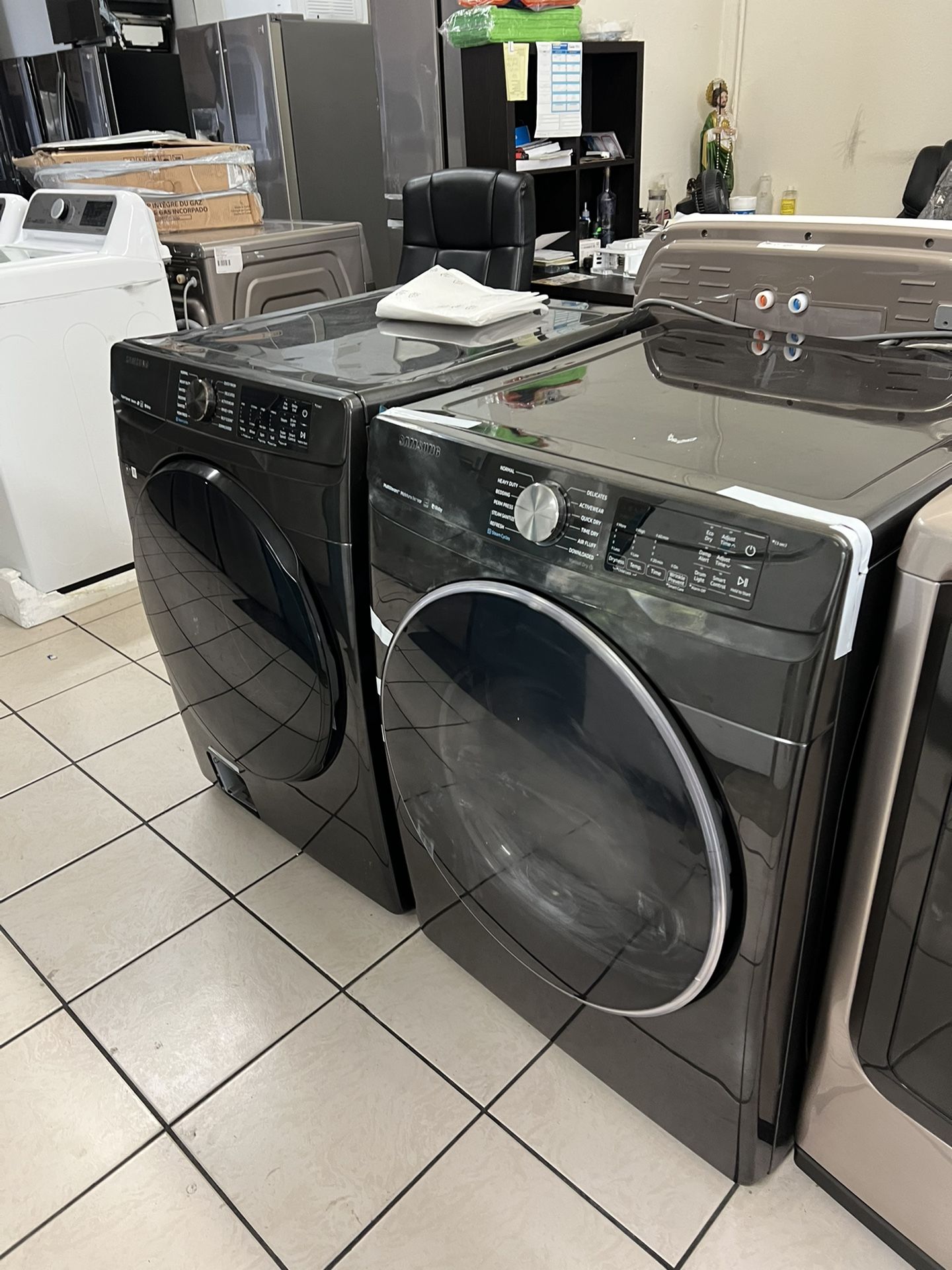 Samsung Washer And Dryer Set Gas Open Box Home & Garden