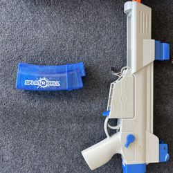 Nerf Gun and Splatter Ball Gun (toys)