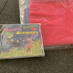 Brand New Musical Scarves Activities CD + Scarves