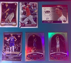 Mixed Baseball and Basketball mixed lot
