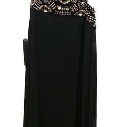 Long Black Cocktail Dress