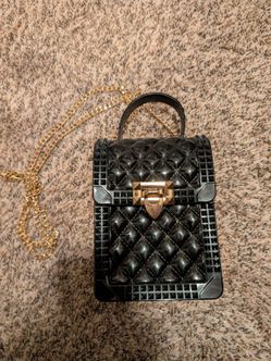 Black purse