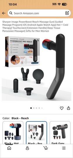 Sharper Image PowerBoost Pro+ Reach Massage Gun