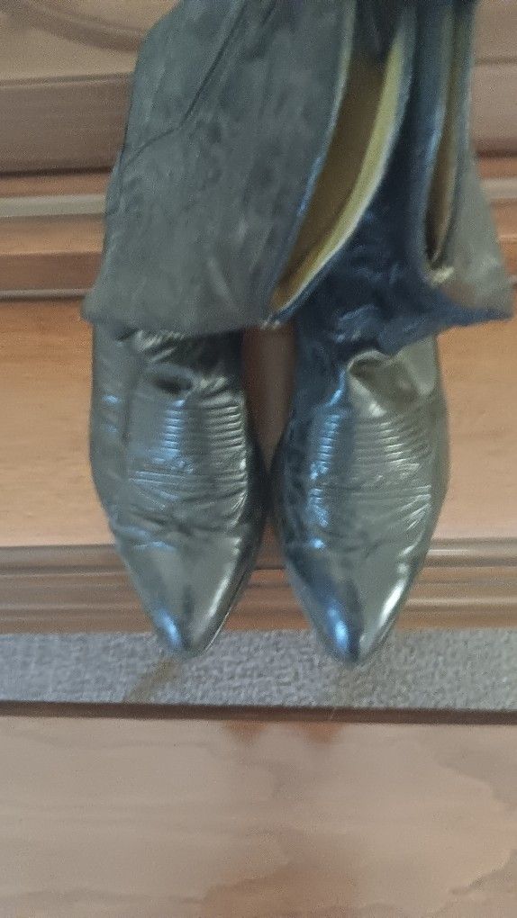 Men's Leather Cowboy Boots