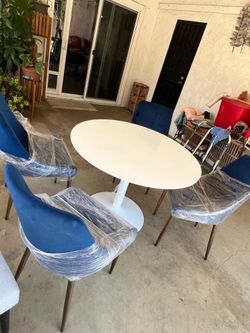Table and chairs