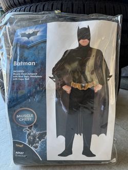 Batman Dark Knight Muscle Chest Adult Costume