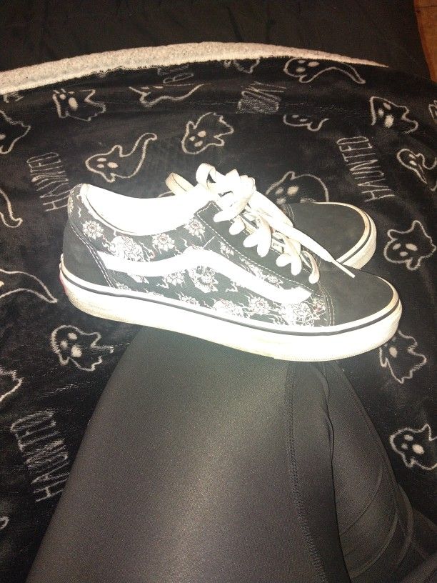 Skull Flame Vans