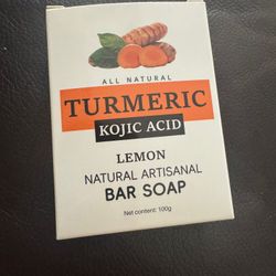 Jabón de curcuma y acido kojico