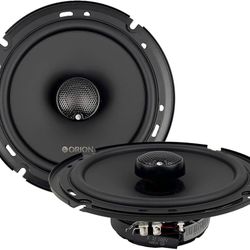 ORION XTR XTR65.2SL 6.5" 60W RMS 2-Way Coaxial Shallow Slim Car Audio Speakers 240W Max 4 Ohm PAIR