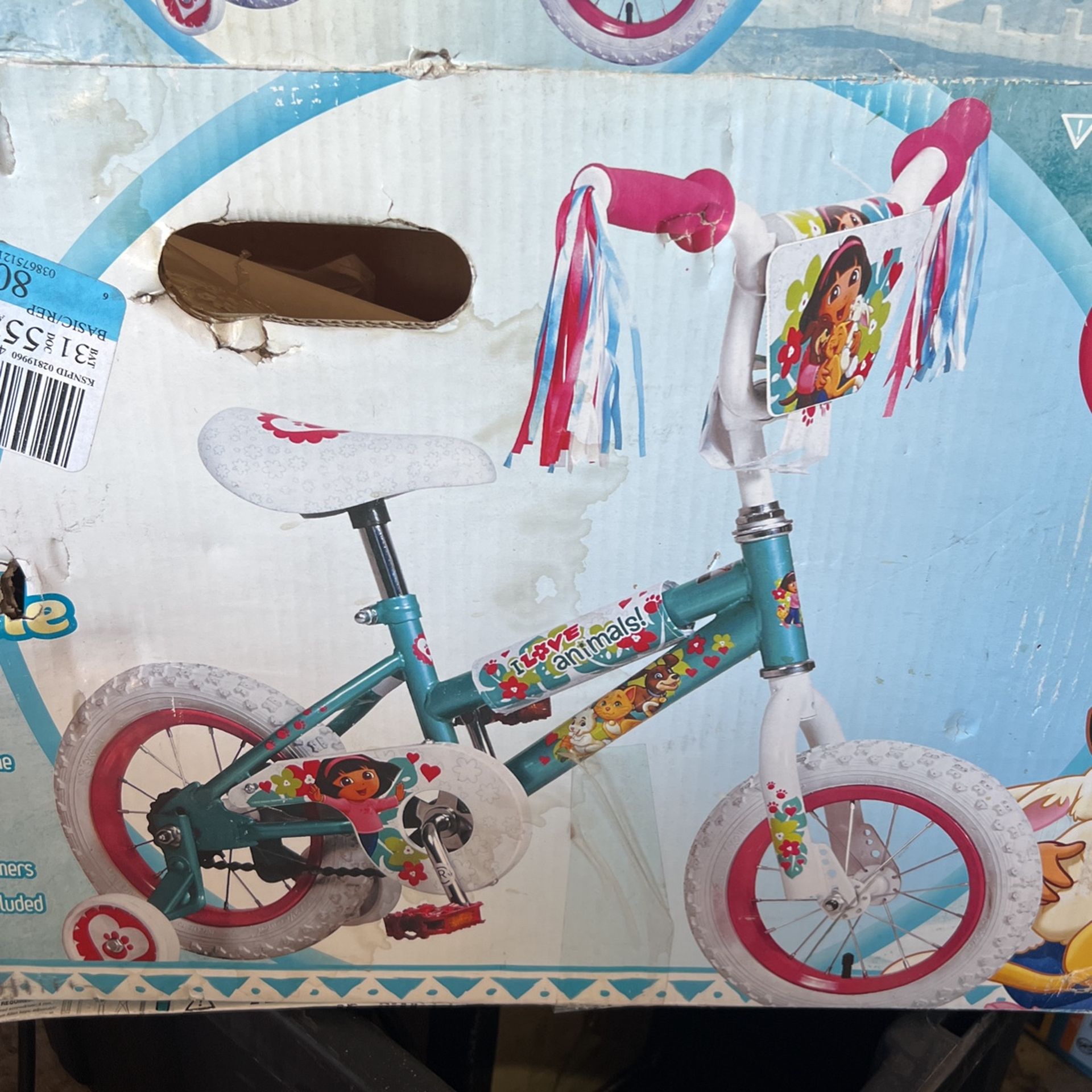 12” Dora The Explorer Bike