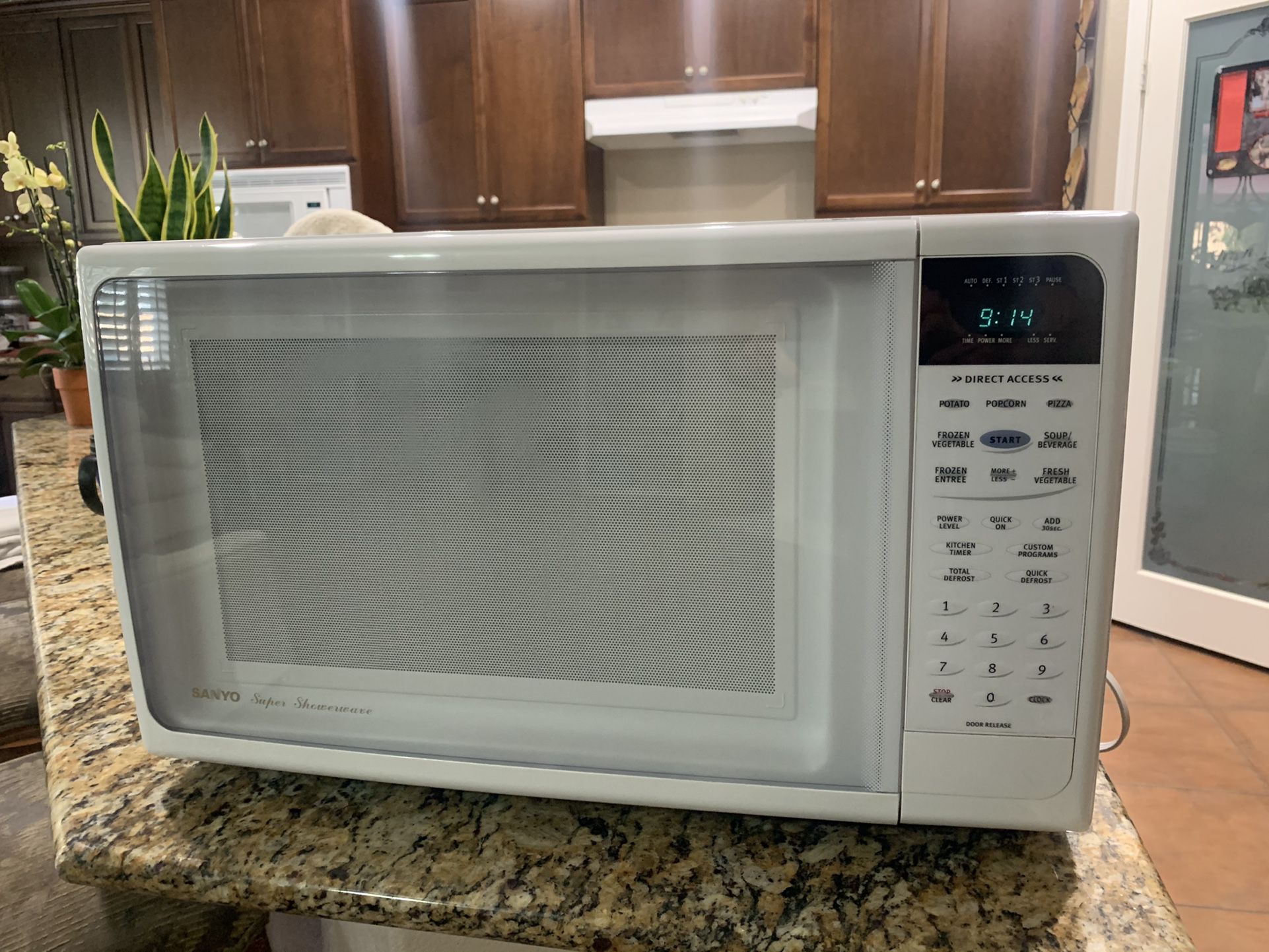 Sanyo Super Showerwave 1100 Watt Microwave Oven