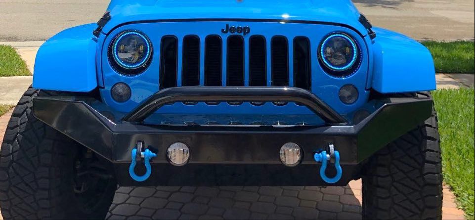 Jeep front bumper