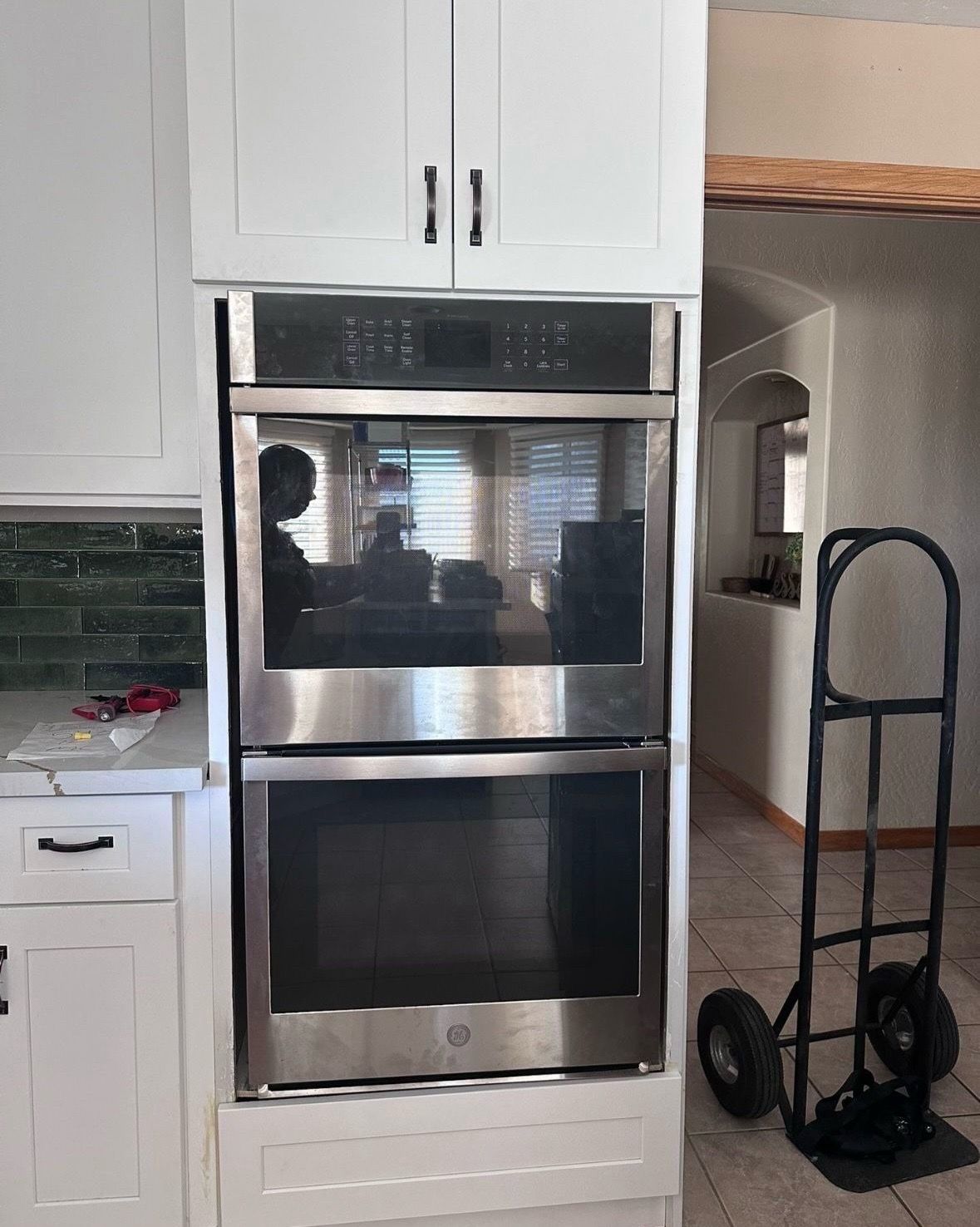 30” GE Double Wall Oven