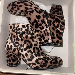 Leopard Boots