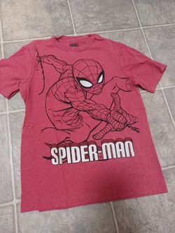 Marvel Spider-Man T-Shirt, Red, Size 6/7