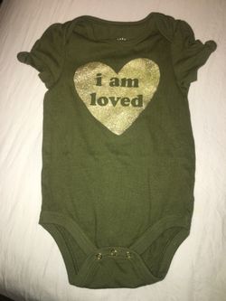 6-9 month onesie