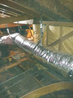 Replace duct system or air condition