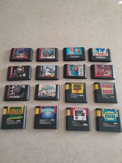 Sega Genesis Games Lot