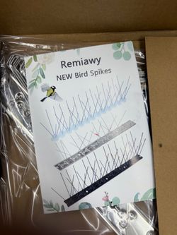 Brand New Remiawy Stainless Steel Bird Spikes – Humane Bird Deterrent
