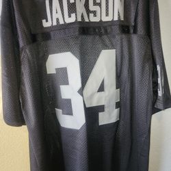 Bo Jackson Los Angeles Raiders Classic Football Jersey/XXXL 