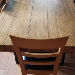 Magnolia Farm Style Table & 6 Chairs.