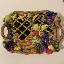Ceramic  Tray.