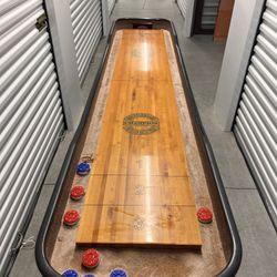 Champion 9’ Qualifier Shuffleboard Table 