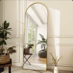 63” x 22” Gold Mirror