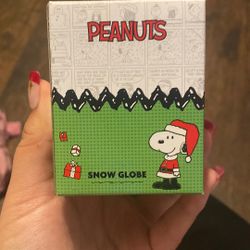 Peanuts Snow Globe 