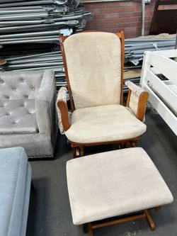 Rocking Chair & Foot Rest