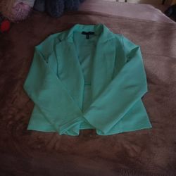 Mint Green Blazer