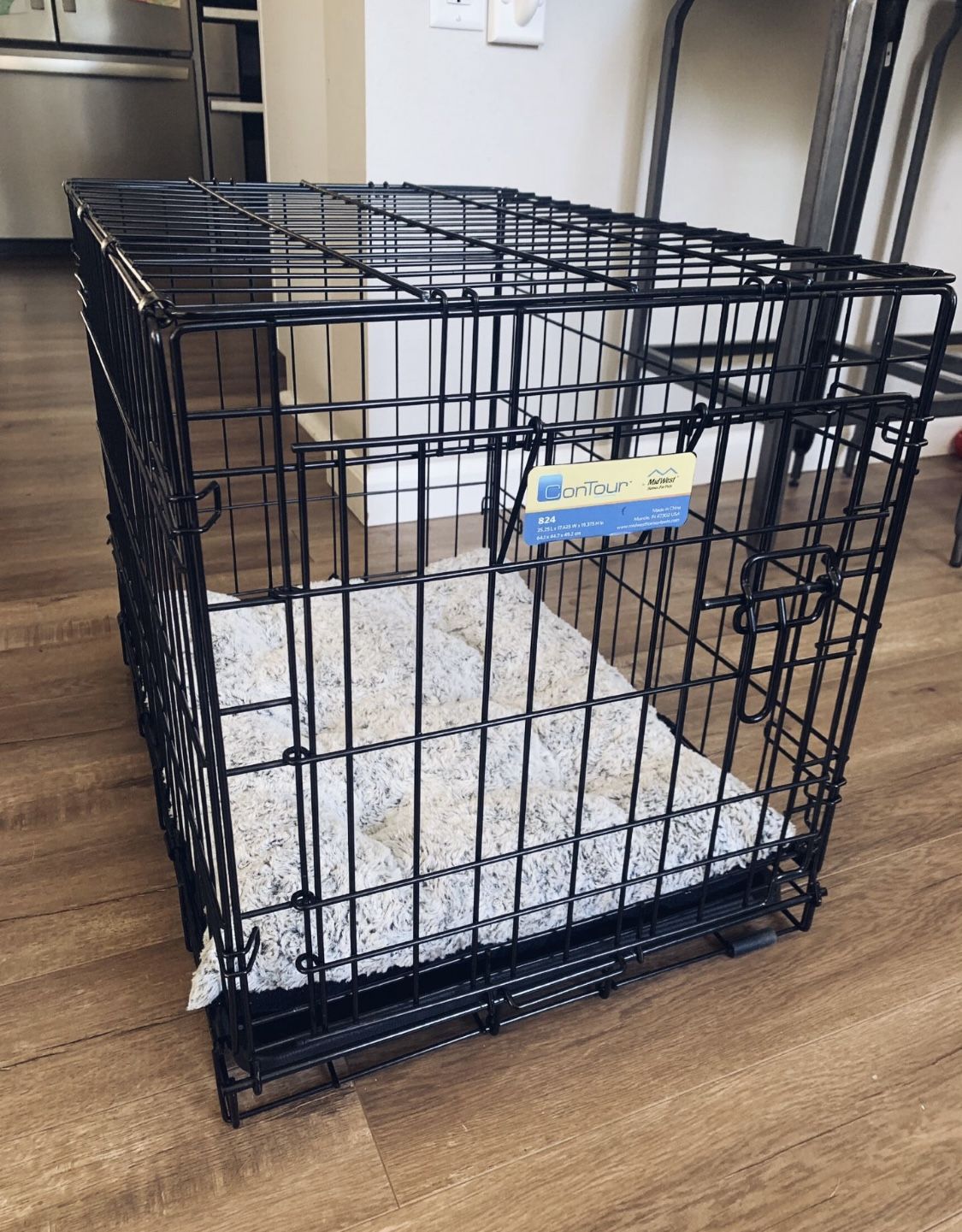 24” Folding Wire Dog Crate 