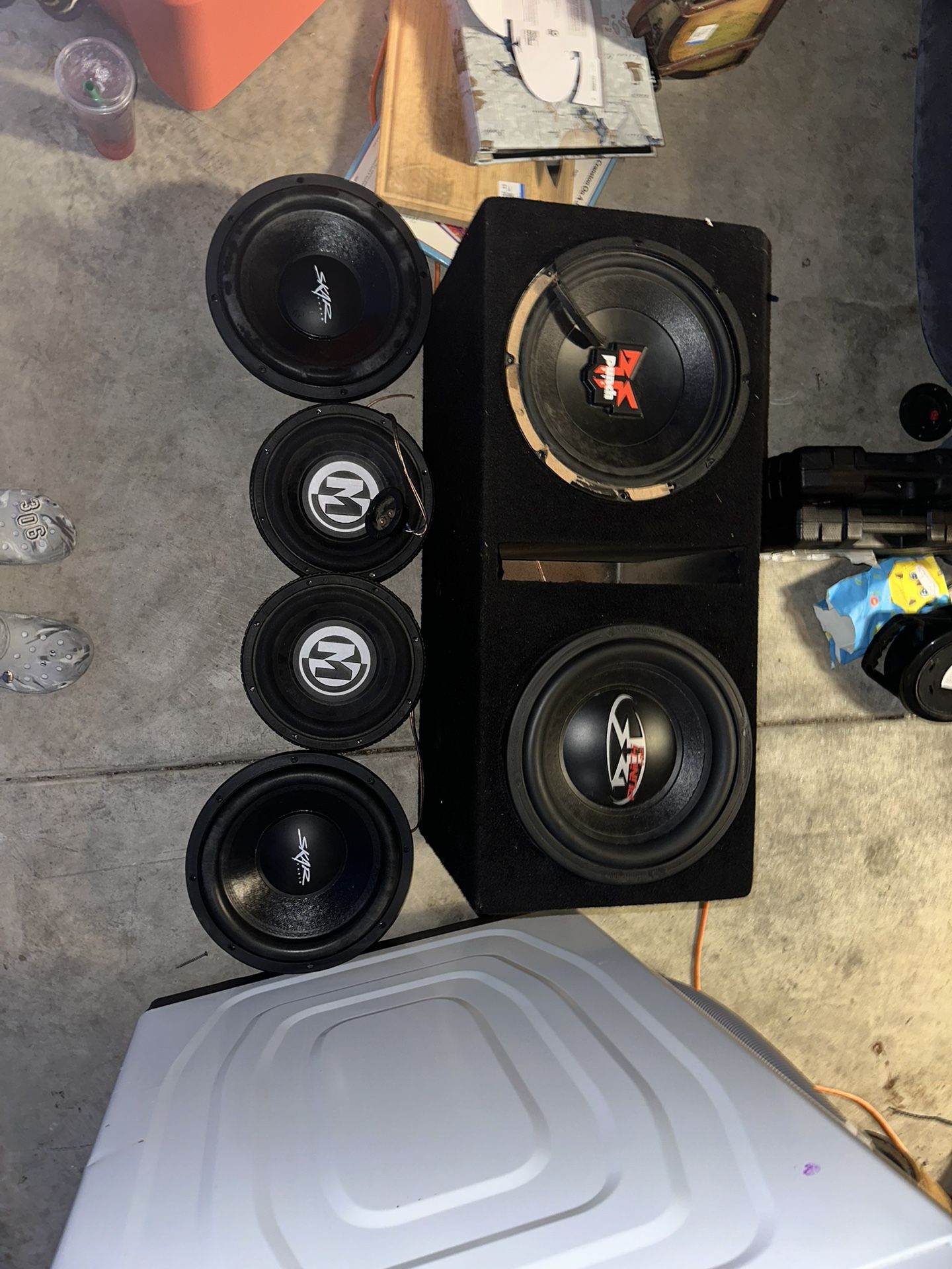 6 Subwoofers For Sale
